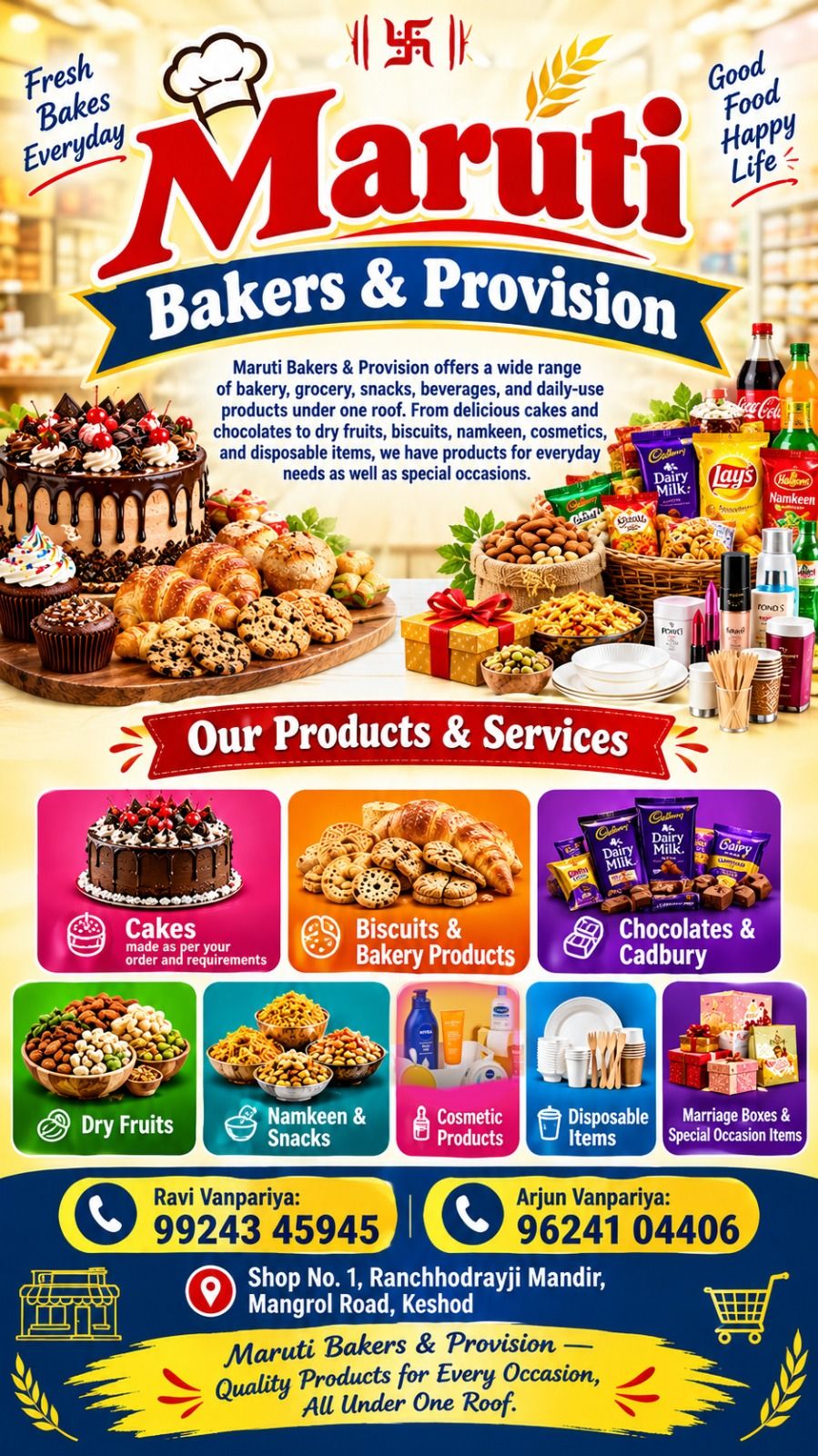 Maruti bakersh and provision